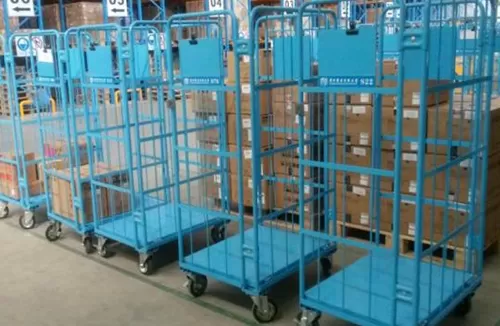 Roll Container in the E-Commerce Express Industry Use Case