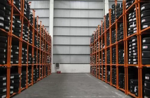 Warehouse Tire Storage Racks
